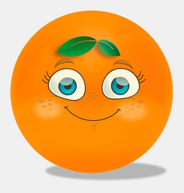 pelota-de-vinil-baby-evolution-naranja